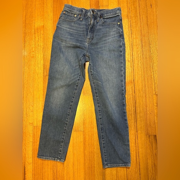 Madewell Women’s Size 26 Classic Straight Jeans Blue Denim(a2 - Picture 1 of 14